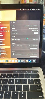 Apple MacBook Pro Touch Bar 13''(256 GB SSD, Intel Core i5 8th Gen., 2.30 GHz,...
