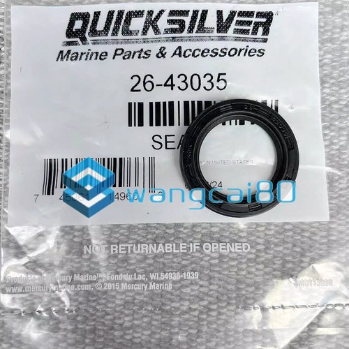 1PCS New For Mercury Outboard Transmission Shaft Oil Seal 26-43035 26 ...