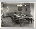 Handmade MODERN Dining Room Furniture By Designer A.J. MILNE 1960s Press Photo