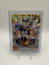 T.J. Watt 2025 Panini Donruss Elite Series Steelers Insert #TES-TWA NFL Hologram