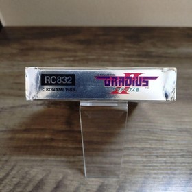 GRADIUS II 2 Japan Famicom w/ Box No Manual KONAMI NES Tested