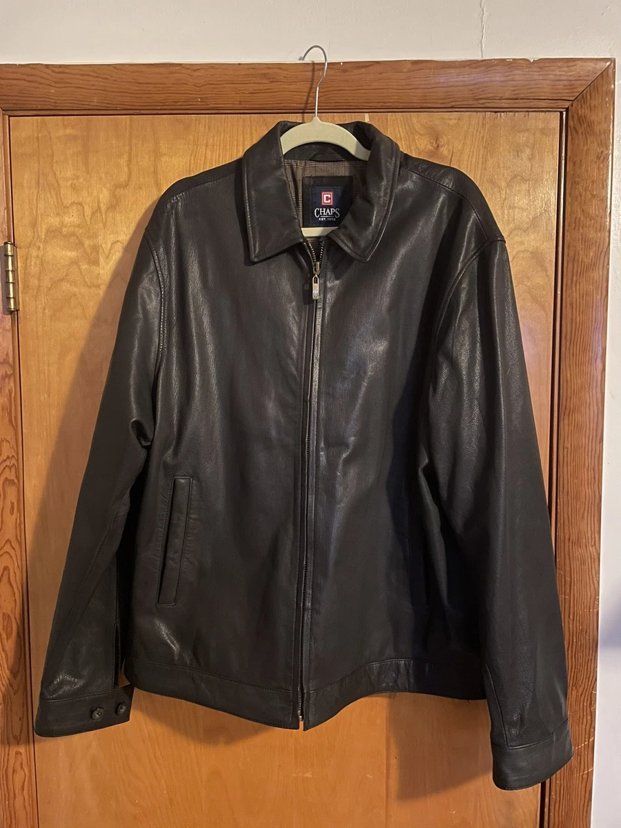 Chaps Leather Jacket products for sale | eBay