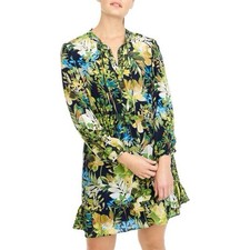J. Crew 100% Silk Floral Tiered Dress Small