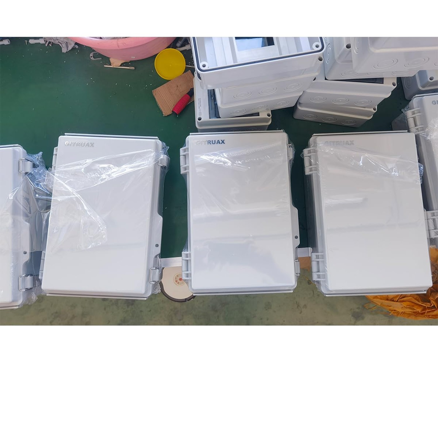 Large Waterproof Electrical Enclosure Box ip67 Outdoor Junction Box Plastic A...