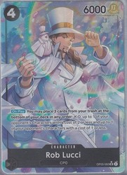Rob Lucci OP05-093 (Alternate Art) - Awakening of the New Era