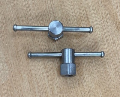 Swivel Base Vise Handles, 1/2-13 Thread 7/8'' Hex for Wilton 9400, 9450, C1 etc.