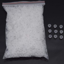 Tattoo Ink Caps,Disposable 1000pcs Cups Small 9MM for 1000S, White