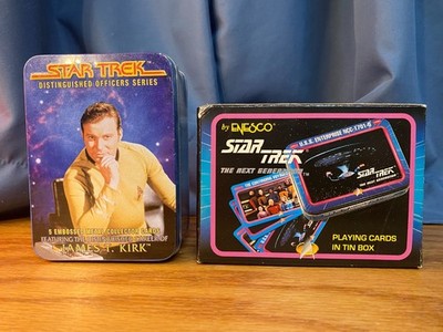 Star Trek Distinguished Officers Series + Star Trek TNG Playing
