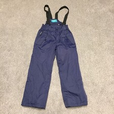 Mountain Warehouse Dungarees Snow Trousers Size Youth Age 7-8 Blue