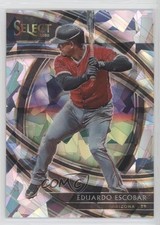 2020 Panini Select Premier Cracked Ice Prizm 2/25 Eduardo Escobar #186 v9t