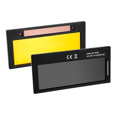Auto Darkening Welding Lens Shade 9 True Color w/ Solar Charging