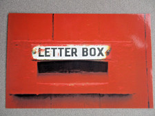 POSTCARD British Post Boxes Haroldswick Post Office Unst Shetland Scotland 1994