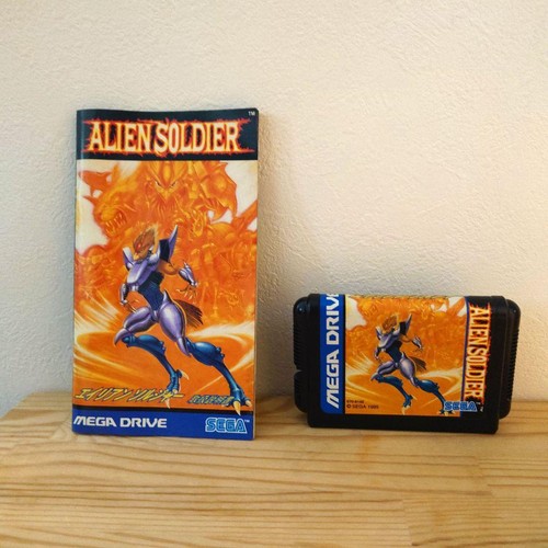 Sega Mega Drive Alien Soldier (Japan) Cartridge Tested UPC 4974365541309 - Picture 2 of 11