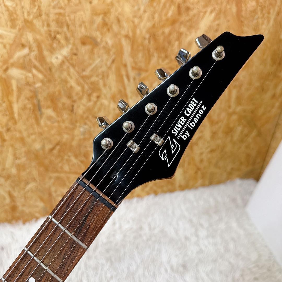 Silver Cadet Ibanez Mirage Type Electric Guitar Paul Stanley