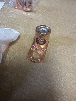 McMaster Carr CP-250 Kupfer Lug Terminal 3/8'' x 13 Stück 