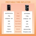 NEW BSCOBBER A5mini Air Pump Max 100 PSI Fast Inflate Mini Air Pump — photo 5