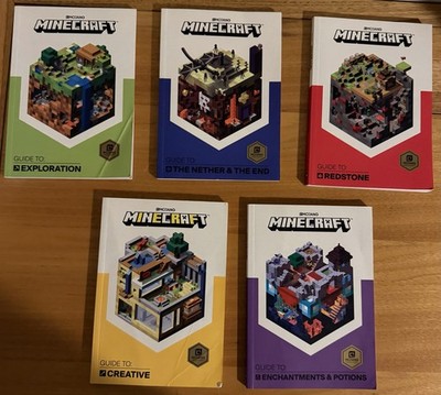 Minecraft Book Guide Collection: SET Mojang 15 book lot