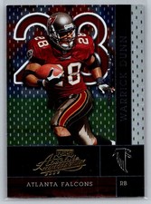 💎2002 Playoff Absolute Memorabilia Football #147 Warrick Dunn - Falcons💎