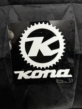 Insegna da parete Kona negozio retrò downhill 190mm x 190mm MTB