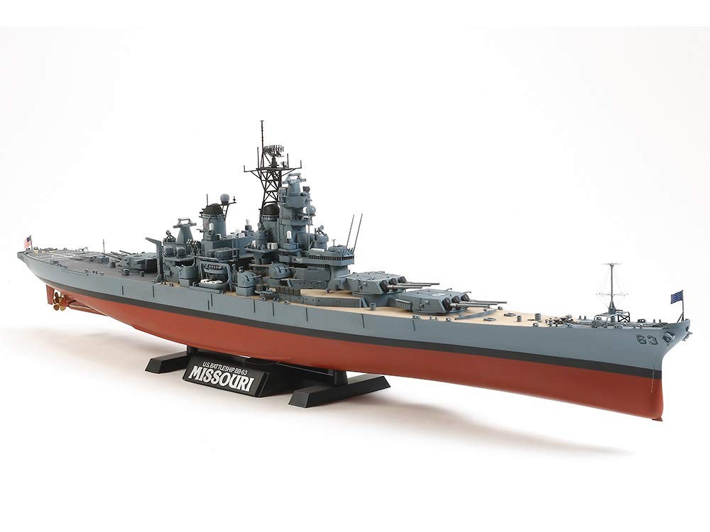 Tamiya Models USS Missouri BB-63 Circa 1991 Model Kit, Model