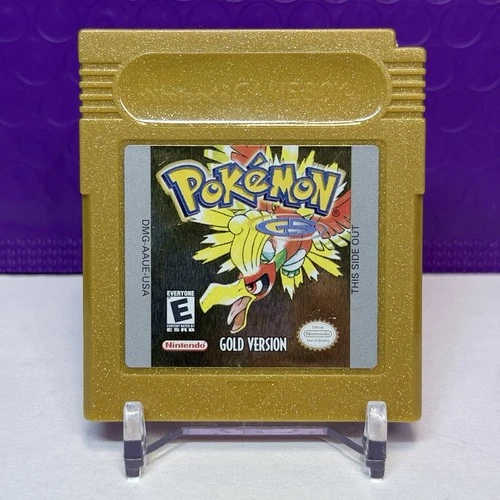 Pokemon Gold Gameboy Color [Authentic – New Save Battery] GBC Cartridge Only