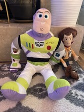 Woody And Buzz Lightyear Stuffed Animal Lot Buzz 23 Inches Woody 18 Inch TOYSTOR