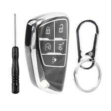 Remote Key Fob Shell Case Polymer Cover for 2021 2022 Buick Envision 5b