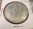 1936 Canadian Silver Dollar Canada