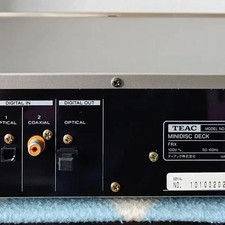 Teac MiniDisc Player MD-8 110V Portable Audio Device