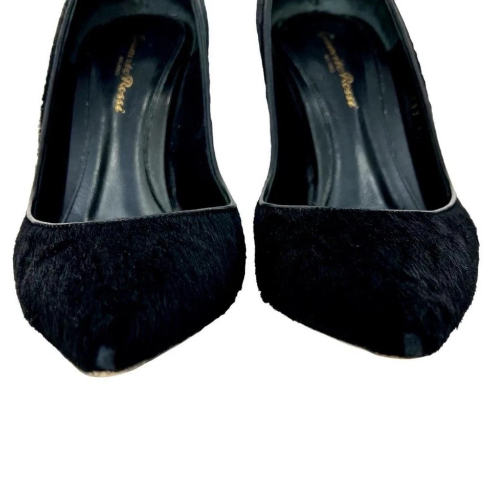 Saltos altos para cabelo de pônei preto Gianvito Rossi - Imagem 3 de 4