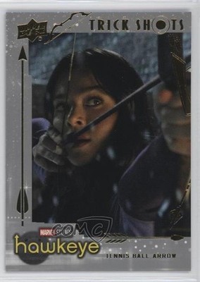 2023 Marvel Studios Hawkeye Trick Shots Silver Kate Bishop Tennis Ball Arrow 0q2