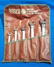 Matco Tools Swf56k 5 Piece Sae Flare Nut Or Line Wrench Set In Pouch 1 - 38
