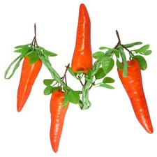 Vegetables Lifelike Decorative Fake Carrot Prop Artificial Fruit