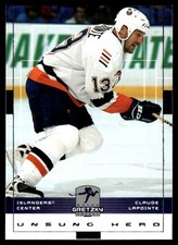 1999-00 Upper Deck Wayne Gretzky Claude Lapointe New York Islanders #106