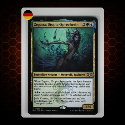 MTG - Zegana, Utopian Speaker/Zegana, Utopia-Sprecherin - RNA - Deutsch - EX