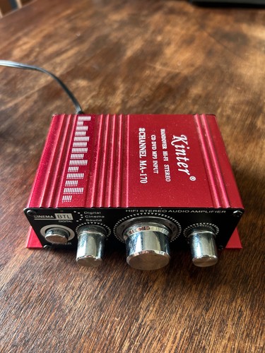 Kinter Mini amplifier Hi-Fi Stereo 2 Channel MA170
