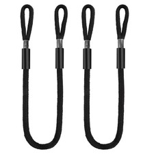 3/8" X 6ft Boat Dock Lines, Double-Braided Nylon Dock Line with 11" Eyelet. B...