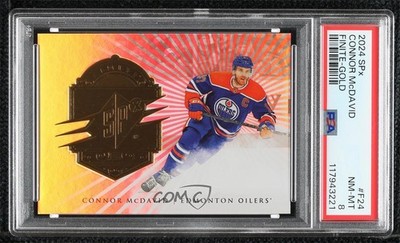 2024-25 SPx Finite Gold 42/199 Connor McDavid #F-24 8nl
