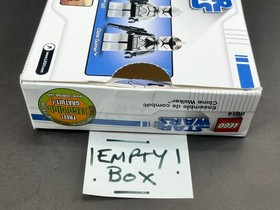 * EMPTY BOX * Lego Star Wars 8014 Clone Walker Battle Pack * EMPTY BOX ONLY * b