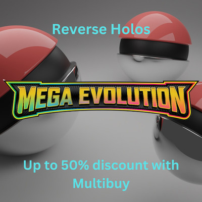 POKEMON - MEGA EVOLUTION - REVERSE HOLO'S - BIS ZU 50% RABATT BEIM MULTIKAUF