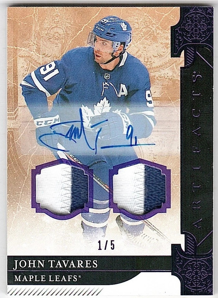 Purple Autograph Material Relics