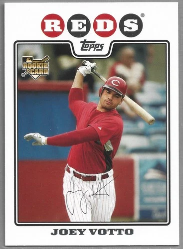 2008 Topps #319 Joey Votto Rookie