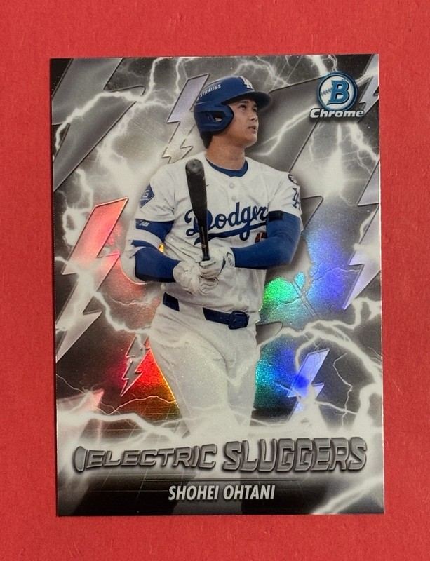 SHOHEI OHTANI 2026 Bowman Chrome MISSING AUTO ERROR Electric Sluggers