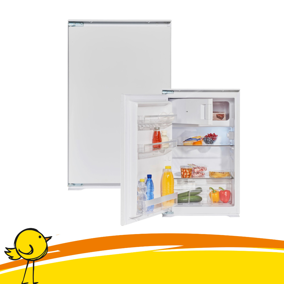 Wolkenstein WKS125.4EEB Einbaukühlschrank mit Gefrierfach 88cm EEK: E - Bild 2