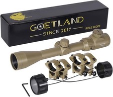 Air Rifle Scope 3-9X40 EG Red Green Illuminated Crosshair SFP Mounts for Air Gun