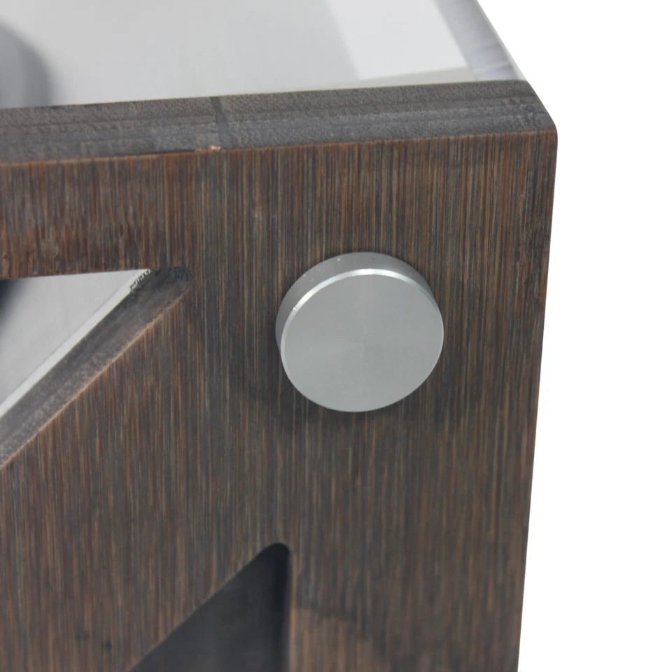 Dark Double Automatic 4 Watch Winder rotating display box Tourbillon Winders NEW - Image 4 of 4