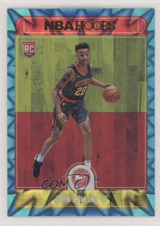 2017-18 Panini NBA Hoops Teal Explosion John Collins #269 0a3
