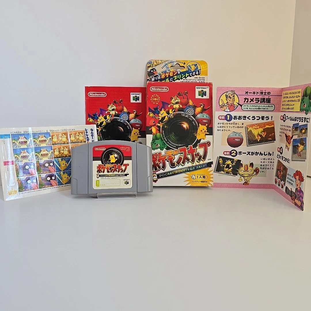 Nintendo 64 Video Games Pokmon Snap for sale | eBay