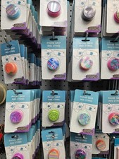 New phone grip and stand with easy to use and comfortable grip various colors