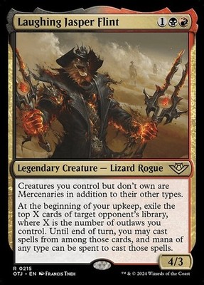 Laughing Jasper Flint ~ Outlaws of Thunder Junction [ NM ] [ Magic MTG ]